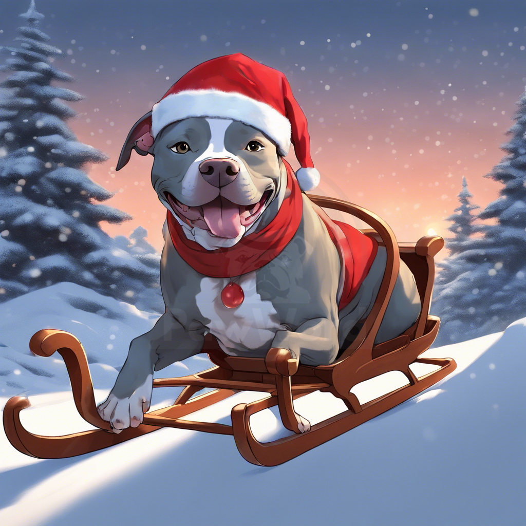 Persephone: The Pitbull of Pawsburgh, Santa Paws for a Night: A Persephone PawWord Story