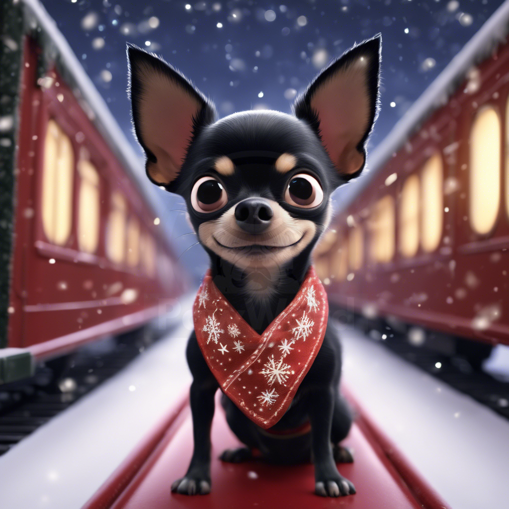 All Aboard the Polar Pooch Express: The Tail-Waggin’ Adventure to the North Pole: A Jose PawWord Story