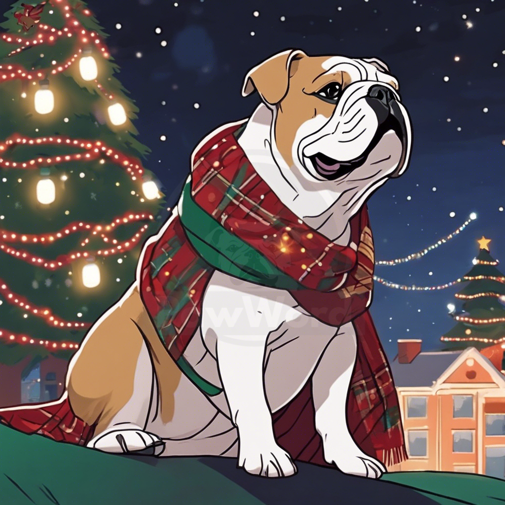 A Christmas Tail: From Scrooge to Slobberings, the Redemption of Tristan the Bulldog: A Tristan PawWord Story