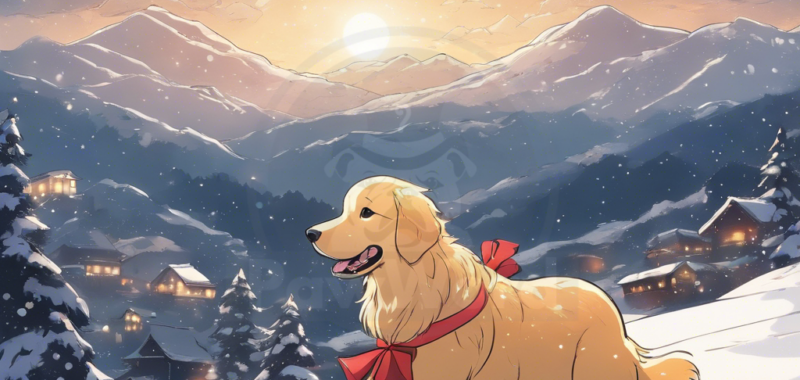 Pawsburgh’s Golden Santa: Meadow and the Essence of Giving: A Meadow PawWord Story