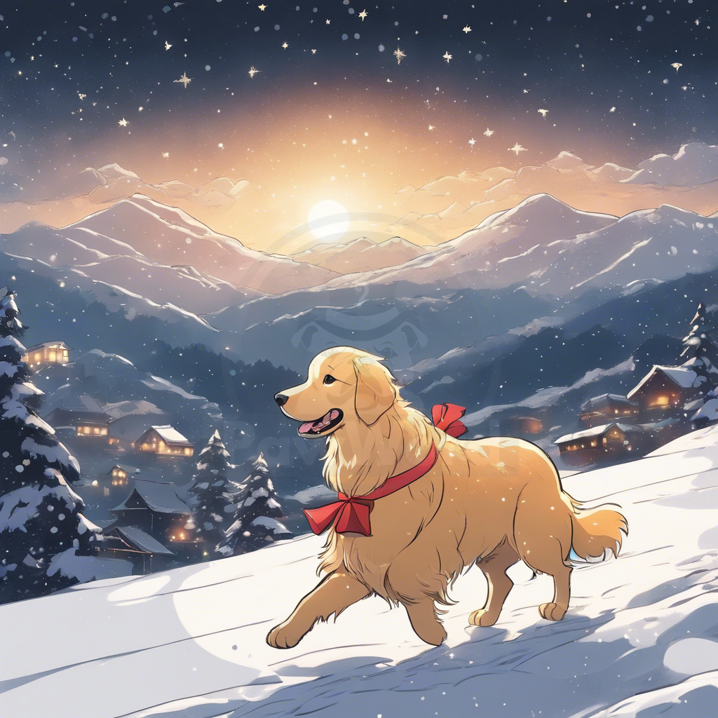 Pawsburgh’s Golden Santa: Meadow and the Essence of Giving: A Meadow PawWord Story