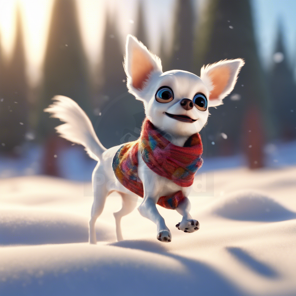 The Frosty Tales of Pawsburg: A Chihuahua’s Winter Wonderland: A Merlin PawWord Story