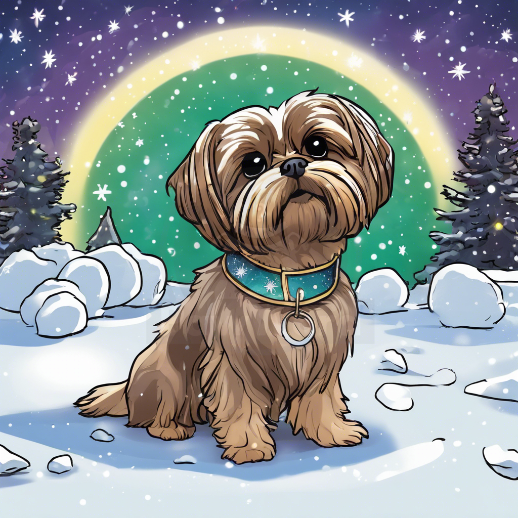 Chispita and the Whimsical Winter Journey: Tales from the Polar Pooch Express: A chispita PawWord Story