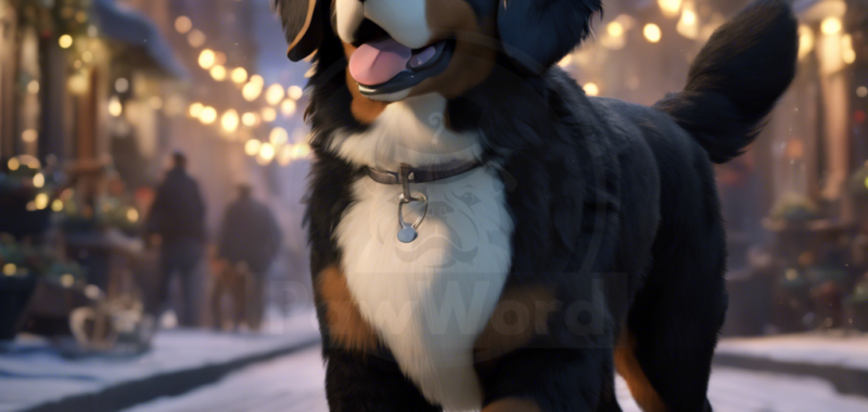 Frank the Black Bernese: A Tail of Pawsburg’s Christmas Cadence: A Frank PawWord Story