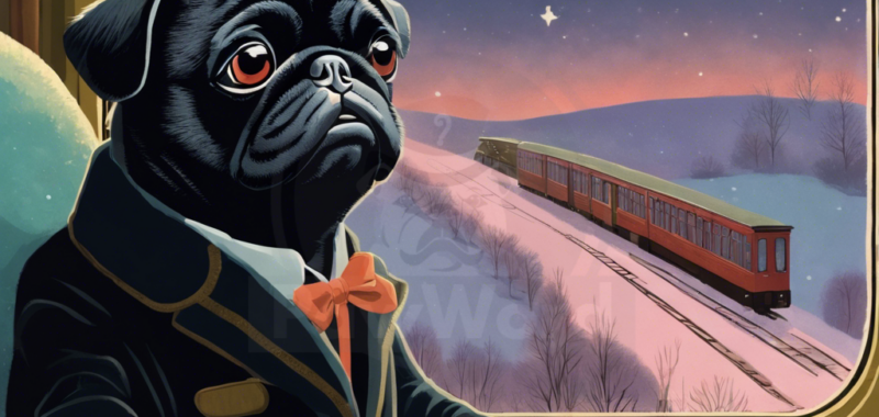 Pawsburg Tales: Journeys on The Polar Pooch Express: A Rueben Stiles PawWord Story