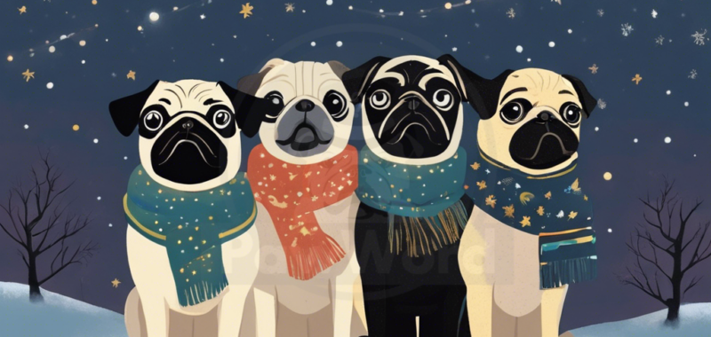 Frosty’s Folly: A Pawsome Tale of Pugs and Snowdogs: A Mushu, Zinny and Winny PawWord Story