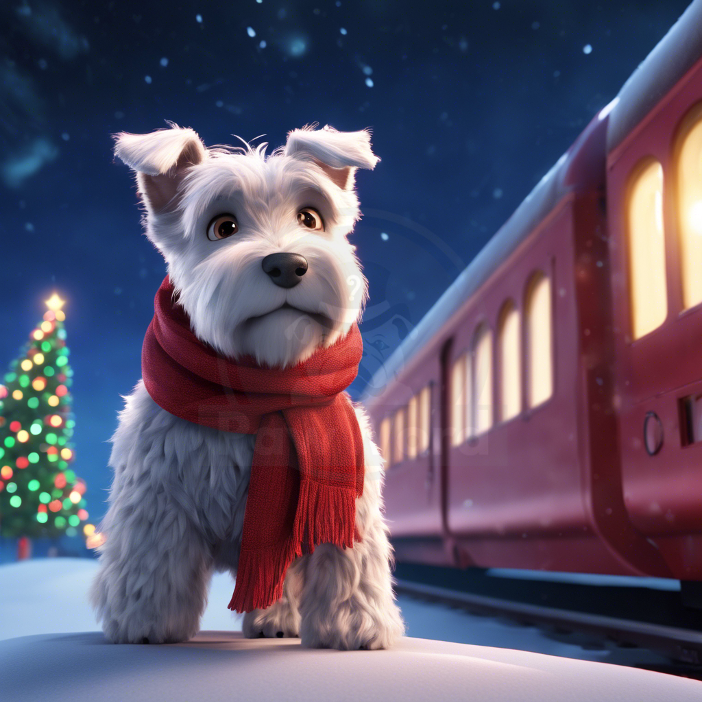 Barking through Blizzard: The Adventures of Rocky on the Polar Pooch Express: A Rocky PawWord Story