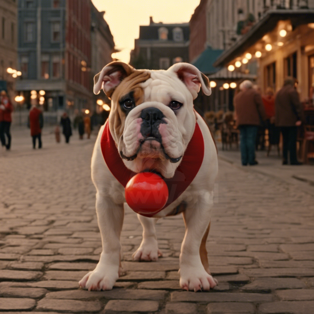 The Squeaky Red Ball of Destiny: A Bulldog’s Tale of Citrus Conquest: A Mr Miyagi PawWord Story