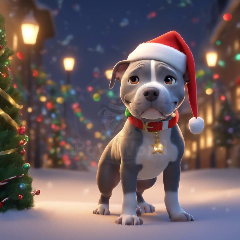 A Tail of Christmas Wags: The Pit Bull Santa Paws of Pawsburgh: A lacy PawWord Story