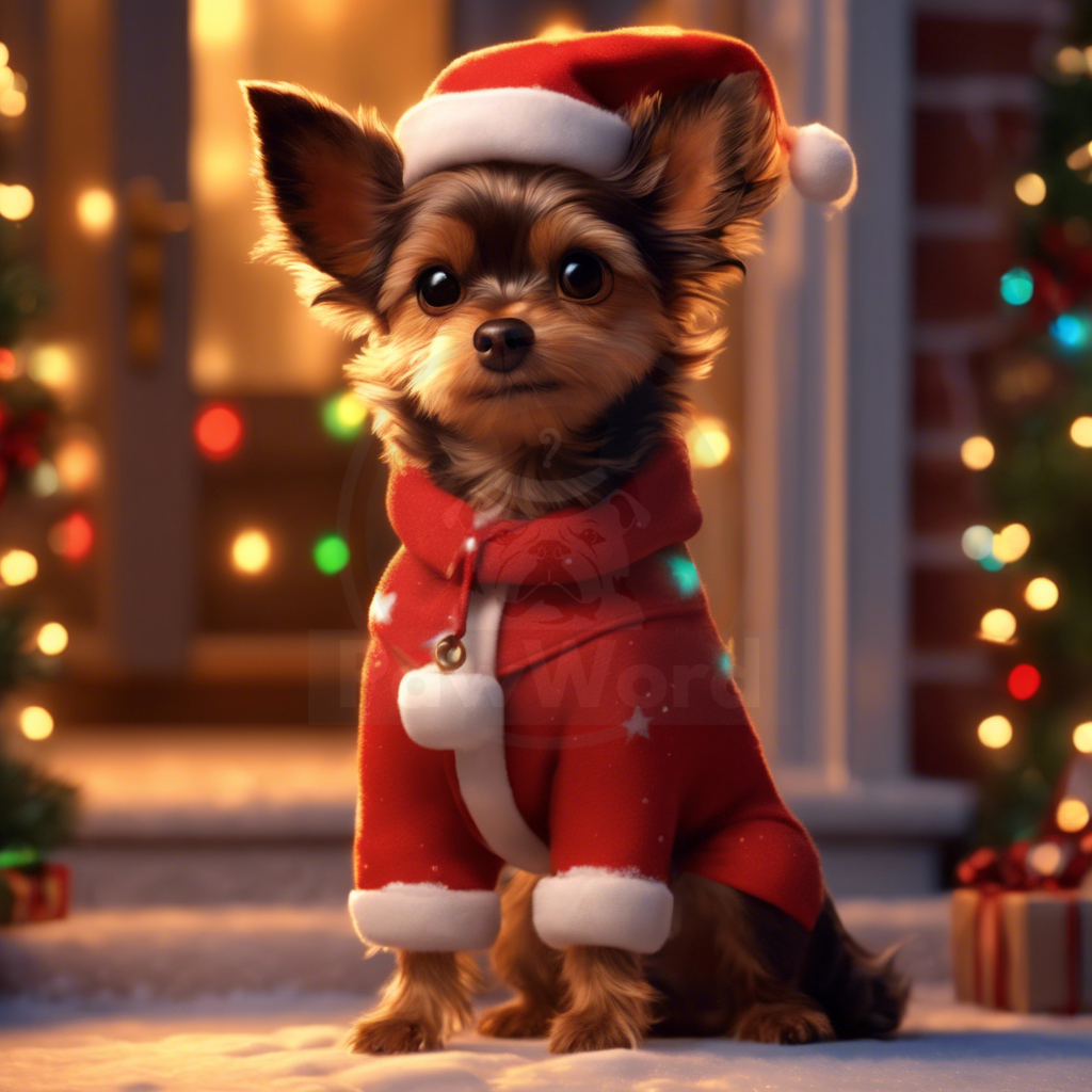 Penny the Chorkie: A Canine Christmas Caper on Woof Street: A Penny PawWord Story