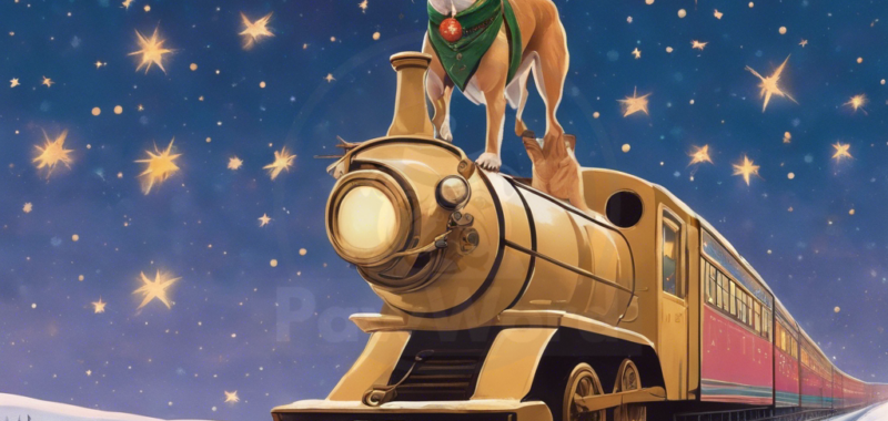 Christmas Tails: Duke’s Canine Adventure on the Polar Pooch Express: A Duke PawWord Story