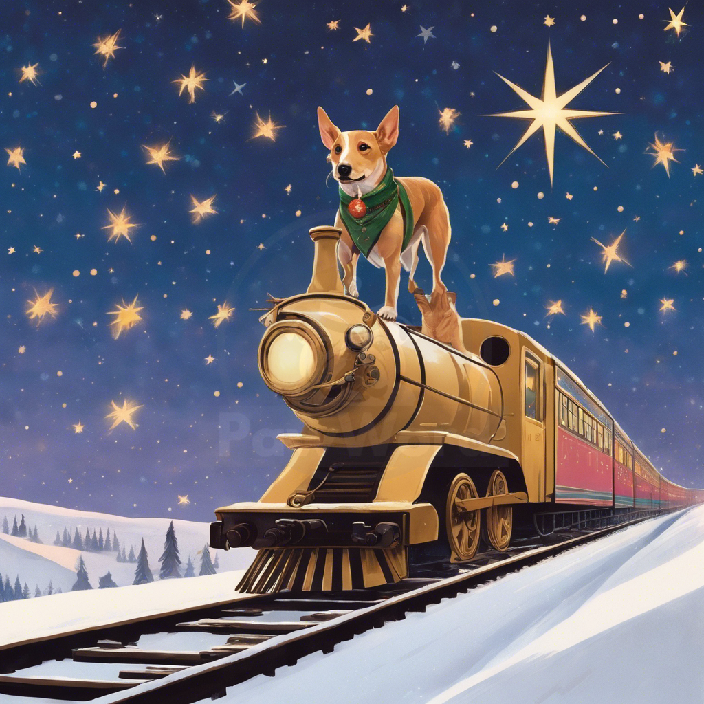 Christmas Tails: Duke’s Canine Adventure on the Polar Pooch Express: A Duke PawWord Story