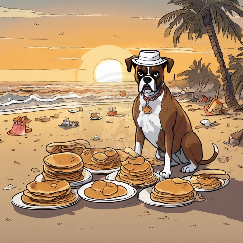 Daisy’s Doggone Delights: Tales of Boxer Beach Adventures in Spencerville: A Daisy PawWord Story