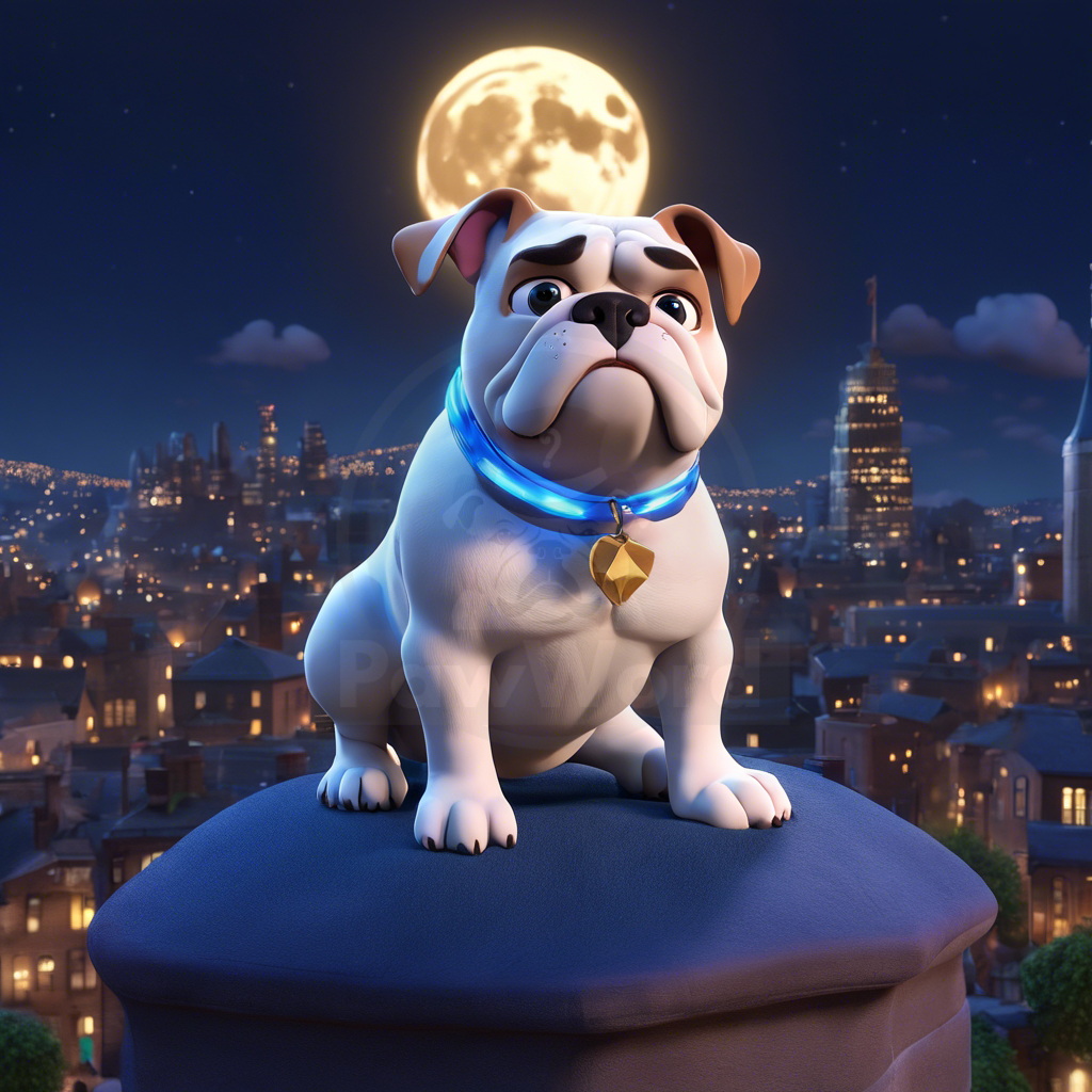 A Blue Moon’s Tale: Strutting Bulldogs, Pasta Delights, and Vacuum Beast Conquests: A Monty PawWord Story
