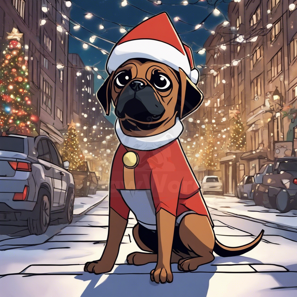 Santa’s Scent-sational Search: Butters’ Christmas Caper in Spencerville: A Butters PawWord Story