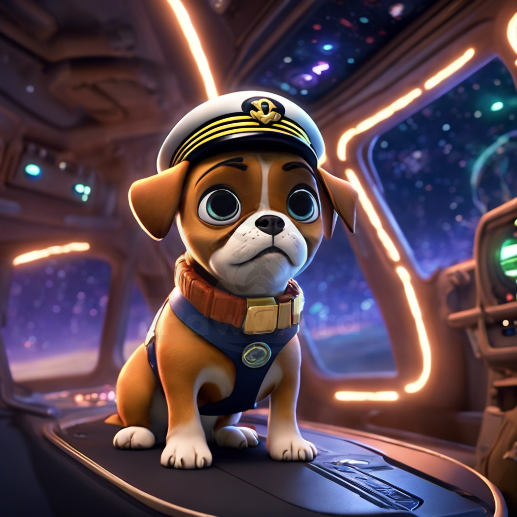 Captain Butters and the Cosmic Canine Crew: A Tail of Interstellar Adventures: A Butters PawWord Story