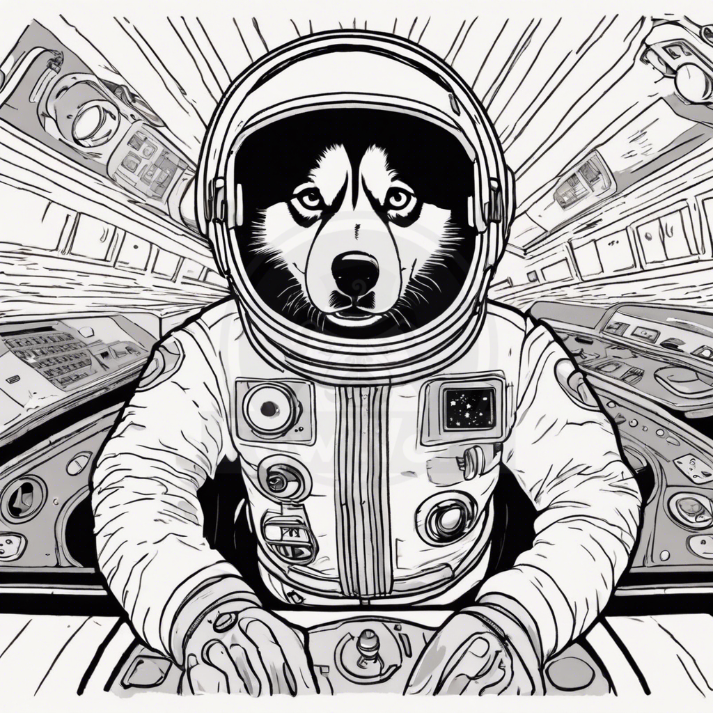 Husky Tales: Fetching Stars in Spacerville: A Yukon PawWord Story