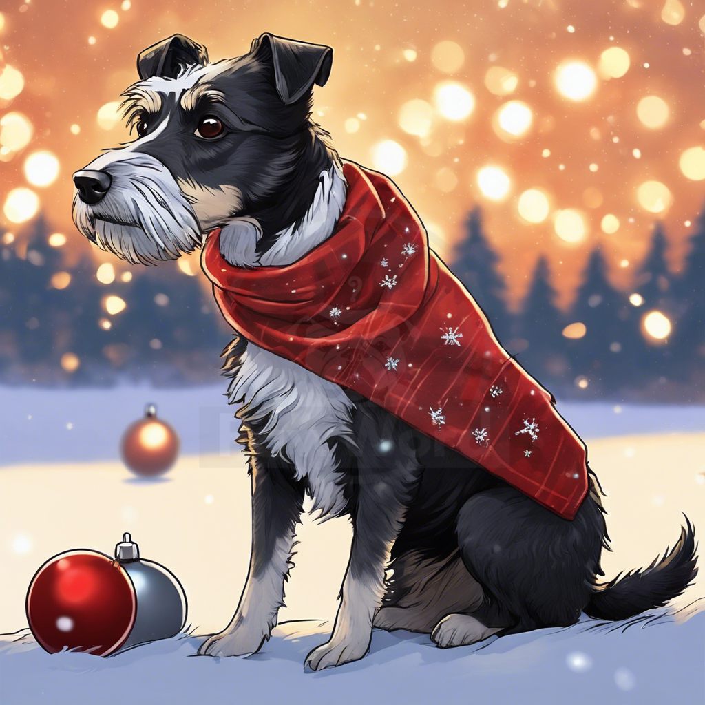 Jasper’s Wagging Tale of Christmas Miracles in Spencerville: A Jasper PawWord Story