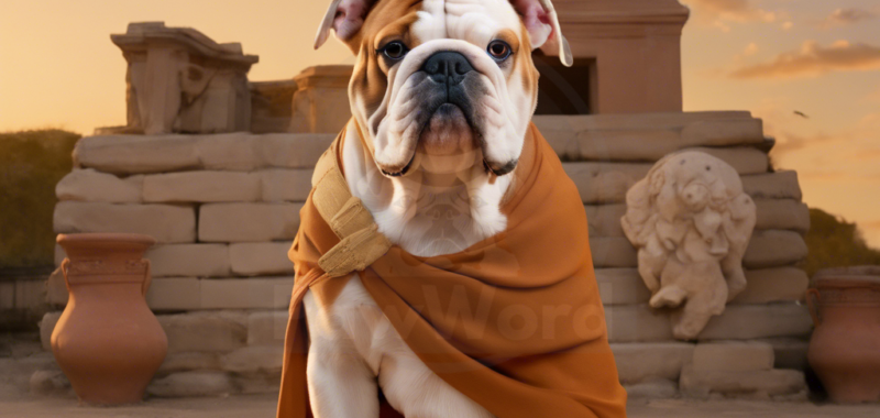 Omaha and the Time-Traveling Togas: A Tail-Wagging Adventure: A Omaha PawWord Story