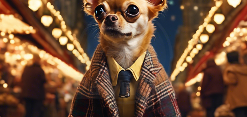 The Miser’s Metamorphosis: How a Chihuahua and a Dickensian Ghost Unleash Christmas Spirit: A LittleMan PawWord Story