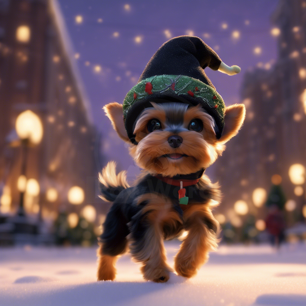 A Yorkie’s Yuletide Adventure: The Search for Jingles: A Boris PawWord Story