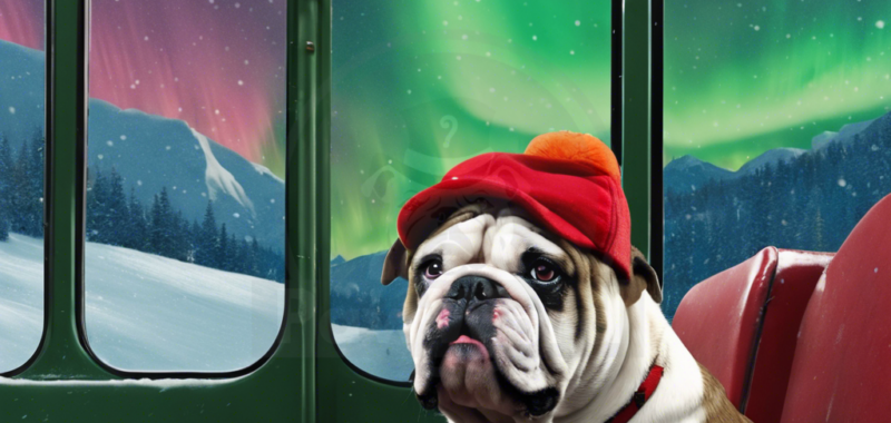 Bulldogs and the Polar Pooch Express: A Christmas Adventure in Spencerville: A Brutus Bulldog PawWord Story