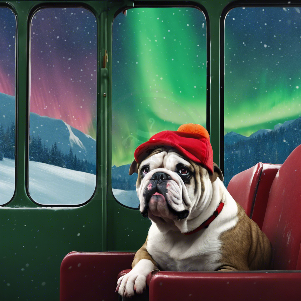 Bulldogs and the Polar Pooch Express: A Christmas Adventure in Spencerville: A Brutus Bulldog PawWord Story