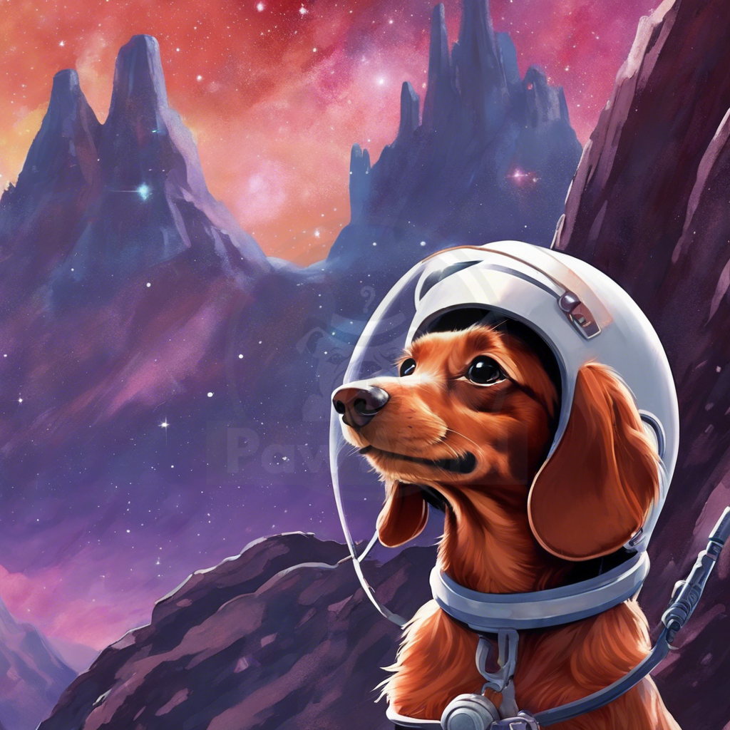 The Cosmic Chronicles of Sammie: A Dachshund’s Divine Odyssey: A Sammie PawWord Story