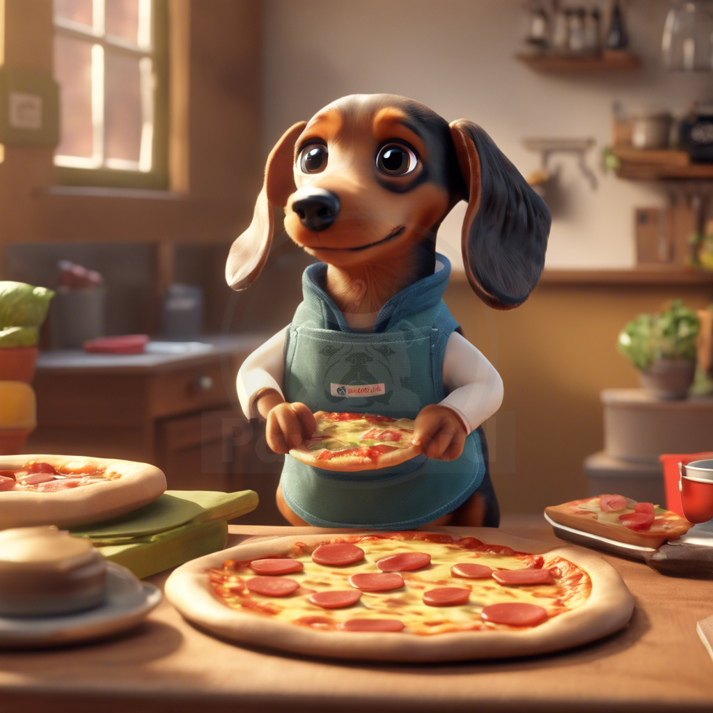 Pizza Paws vs Aliens: A Canine Cook-off for Pawsburgh’s Fate: A Beeboos and baby PawWord Story