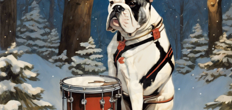 Drumming in Pawsburgh: A Tail of Festive Rhythm and Canine Connection: A chapo PawWord Story