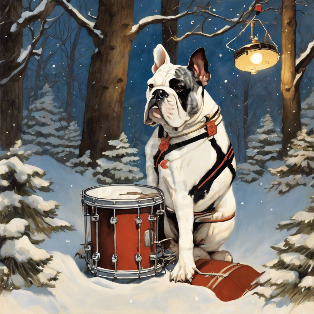 Drumming in Pawsburgh: A Tail of Festive Rhythm and Canine Connection: A chapo PawWord Story