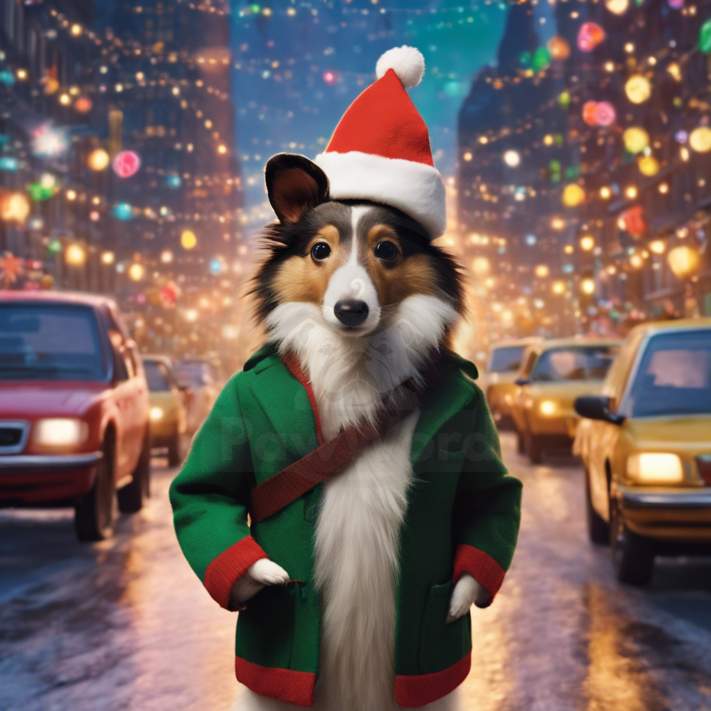 A Tail of Yuletide Rediscovery: The Elf’s Best Friend and the City of Lights: A Phineas PawWord Story