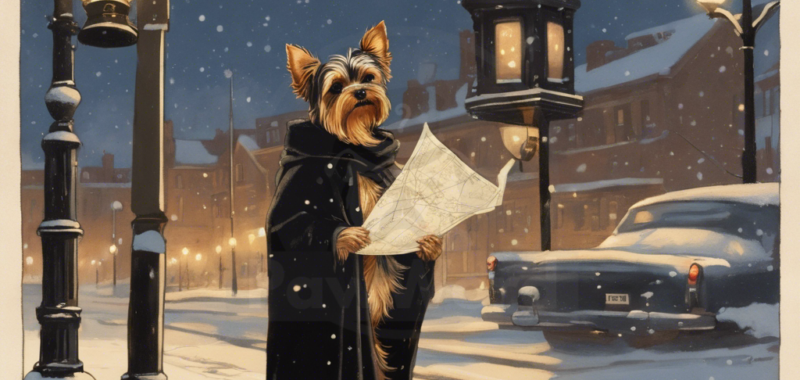 A Yorkie’s Yuletide Yarn: The Lost Shepherds of Pawsburgh: A Entei PawWord Story