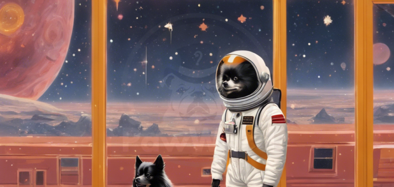 MoMo’s Cosmic Canine Cruise: Tales from the Star Chaser: A MoMo PawWord Story