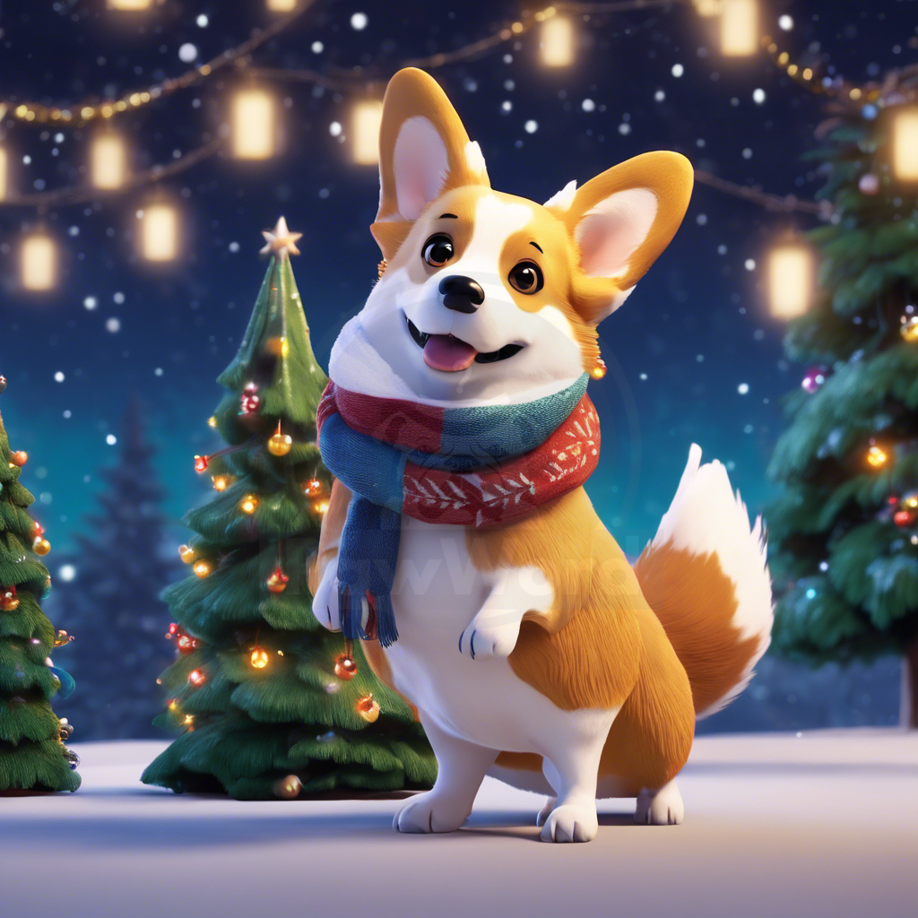 The Audacious Adventures of Buster the Corgi: A Yuletide Journey on The Polar Pooch Express: A Buster PawWord Story