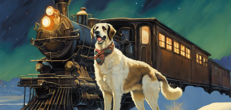 The Polar Pooch Express: A Tail-Wagging Adventure to the North Pole!: A Duke PawWord Story