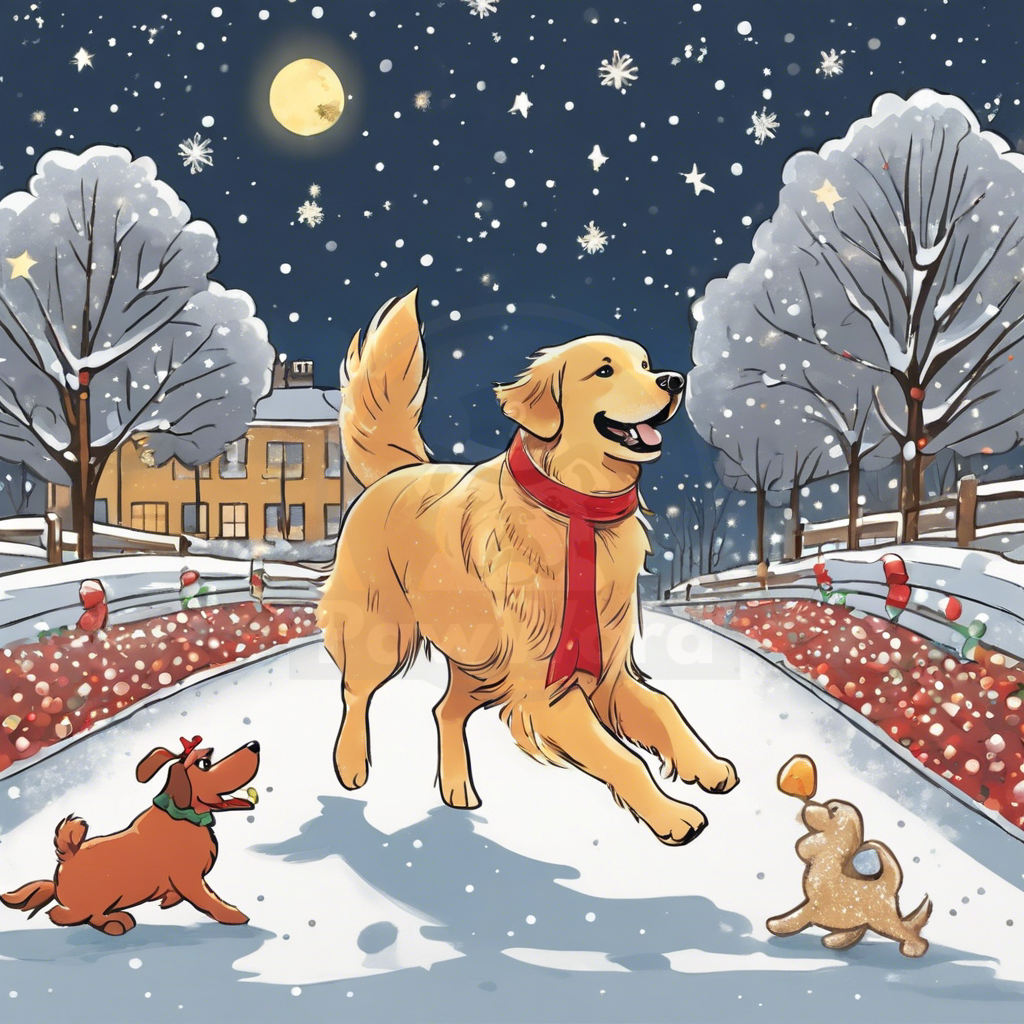 Pawsitively Golden: A Canine Christmas Carol: A Caleb PawWord Story