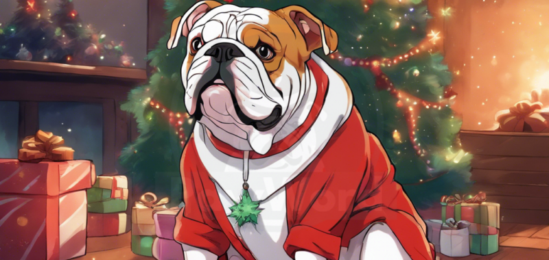 Bucky’s Bulldog Bonanza: The Twelve Dogs of Christmas in Spencerville: A Bucky PawWord Story