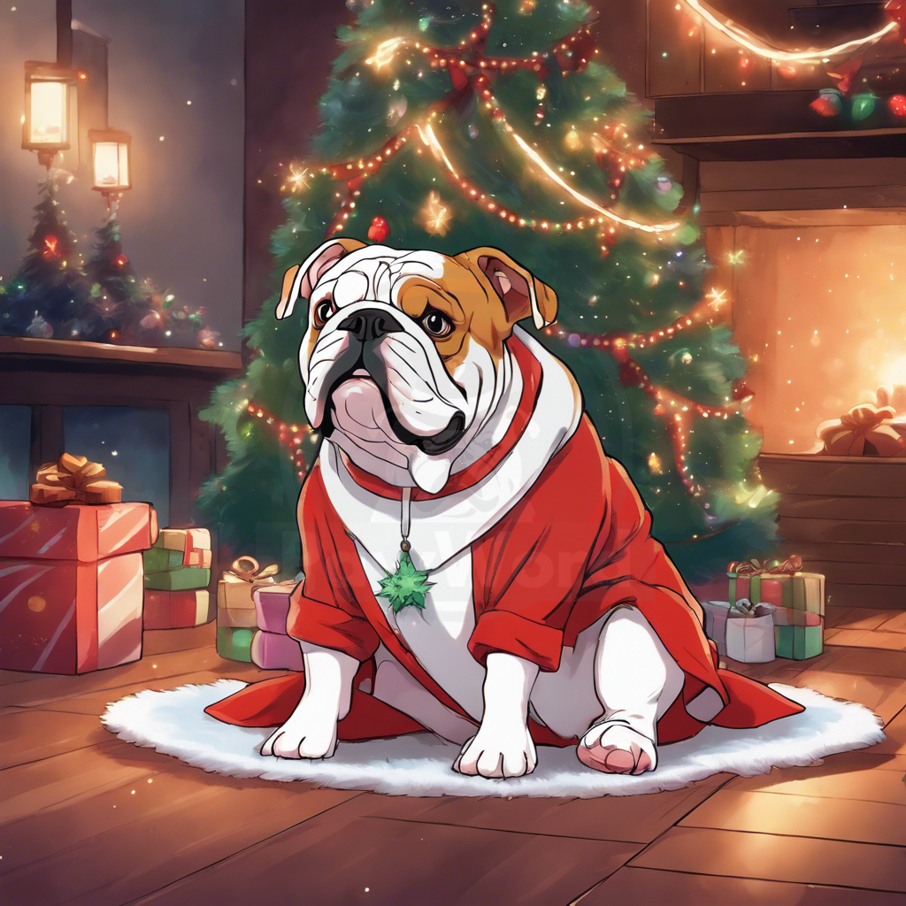 Bucky’s Bulldog Bonanza: The Twelve Dogs of Christmas in Spencerville: A Bucky PawWord Story