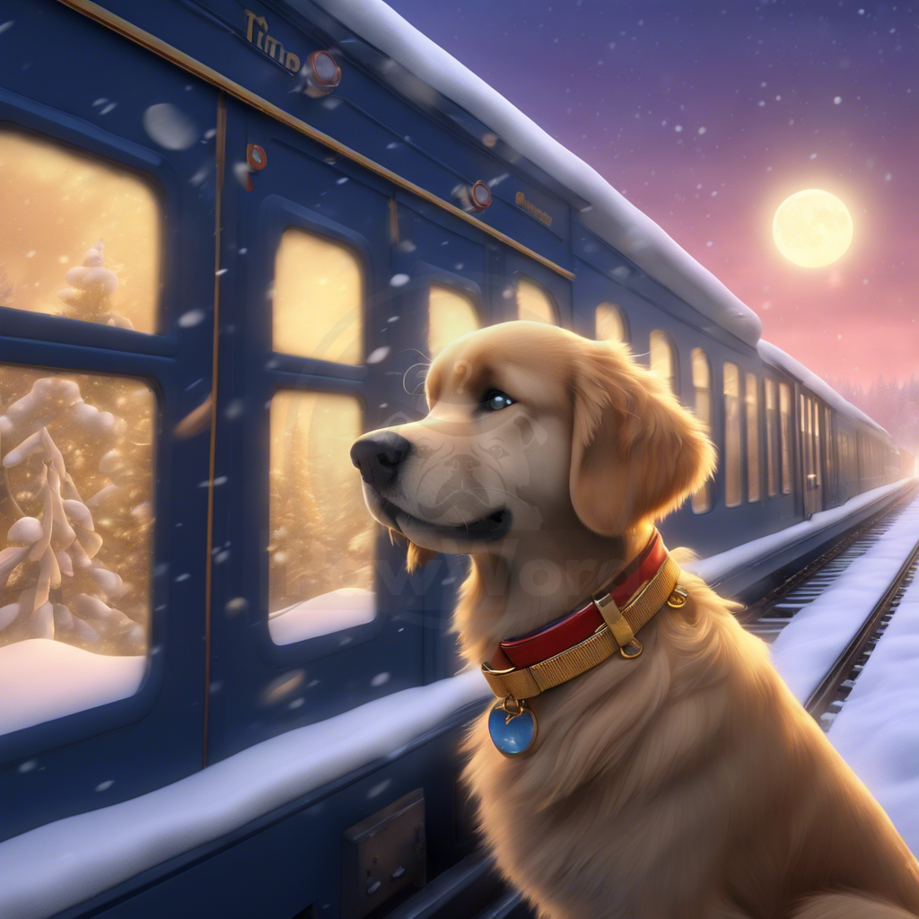 Unleashed on the Polar Pooch Express: A Dog’s Yuletide Tale: A Buddy PawWord Story