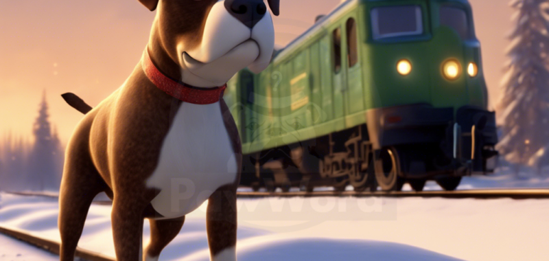 Winter’s Whistle: A Legendary Journey on the Polar Pooch Express: A Queeny PawWord Story