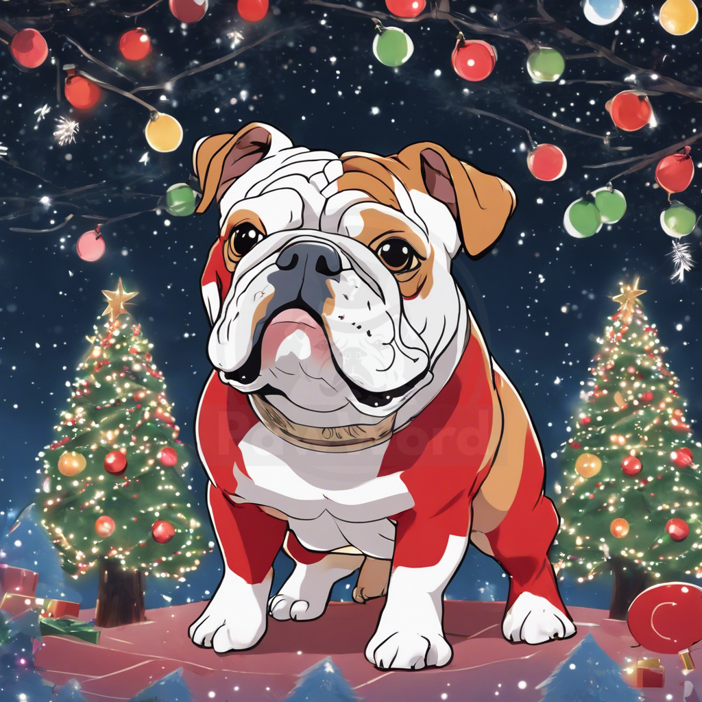 Tozer’s Tire Triumph: A Bulldog’s Tale of Canine Majesty and Christmas Magic: A Tozer PawWord Story