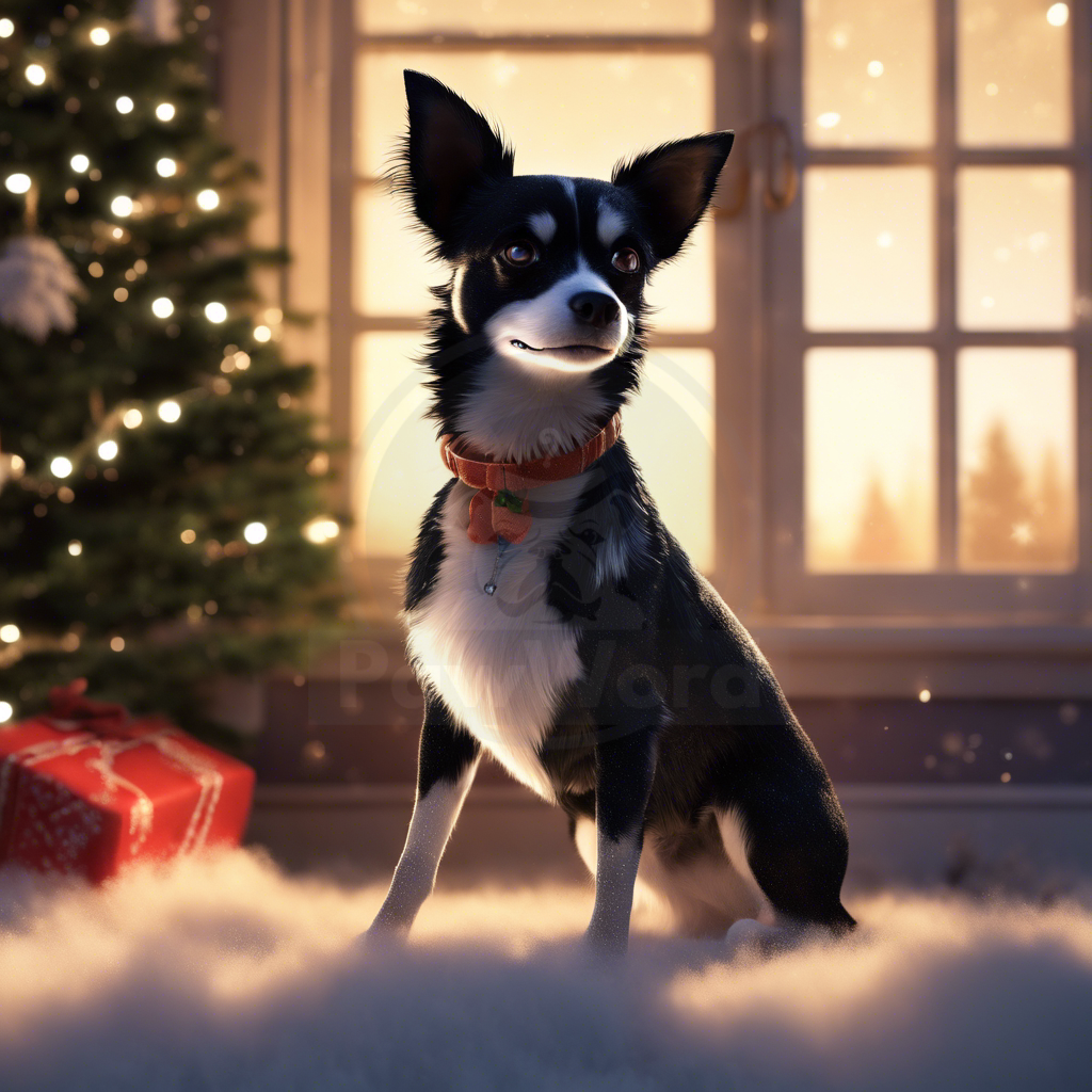 The Christmas Chronicle of KK: A Bark to the Night, Full of Life’s Light: A KK PawWord Story