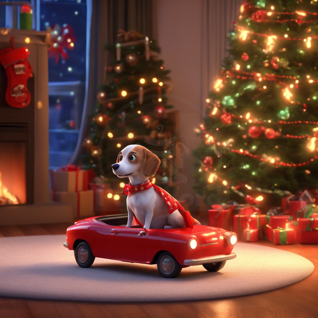 Pawsitively Glowing: A Tail of Holiday Decor and Canine Charm: A Baby Girl PawWord Story