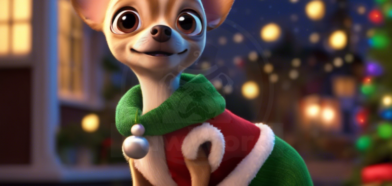 Tinsel Tails: A Chihuahua’s Christmas Conquest: A Chiquita PawWord Story