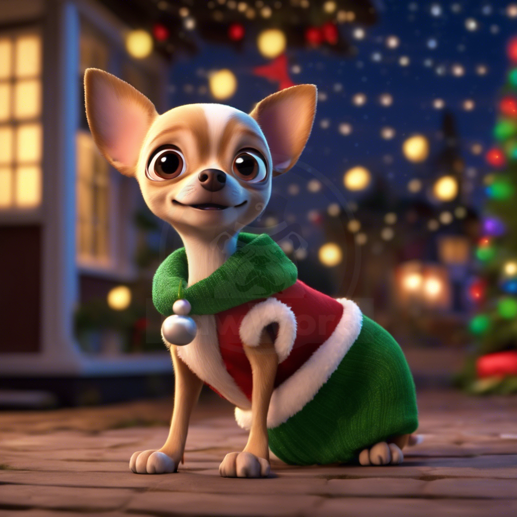 Tinsel Tails: A Chihuahua’s Christmas Conquest: A Chiquita PawWord Story