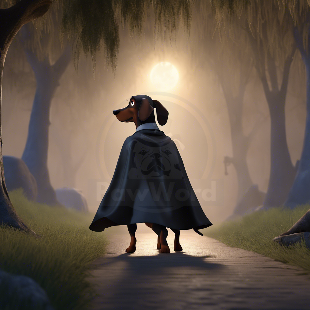 The Moonlit Mystery of Pawsburgh: A Dachshund’s Delightful Dance with Shadows: A Bernie PawWord Story