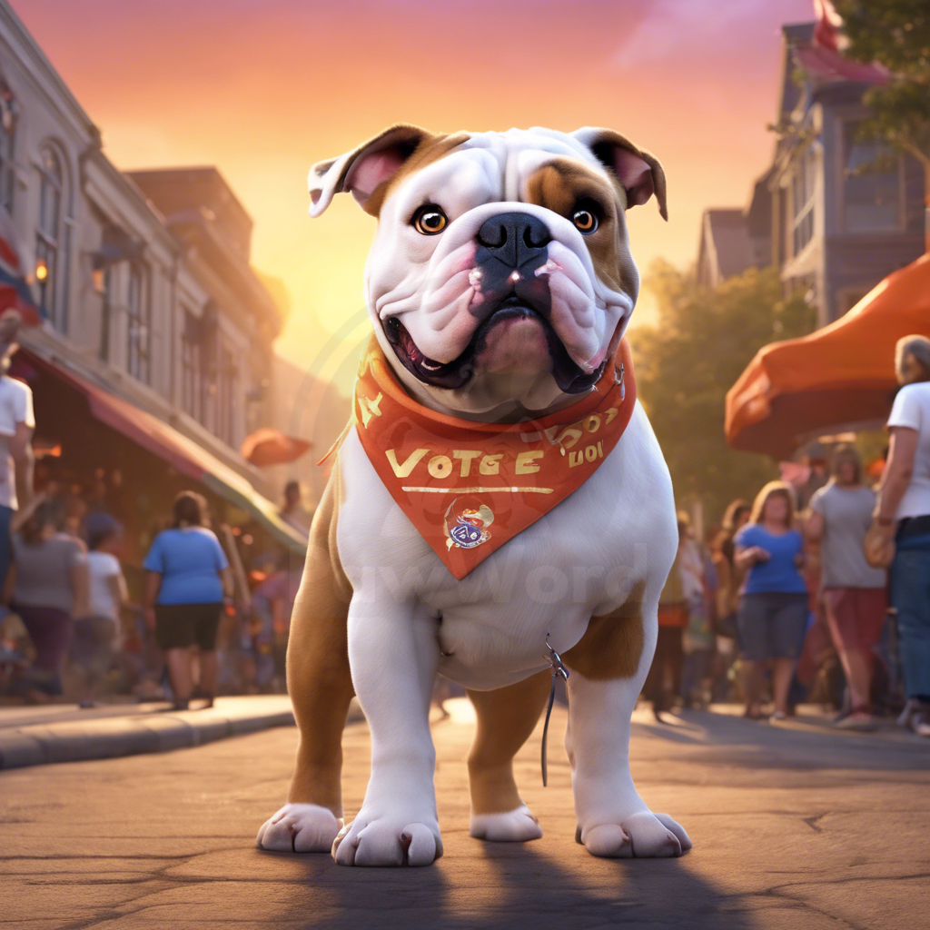 The Pawsome Campaign: Gracie the Bulldog’s Journey to Becoming a Pawsburg Legend: A Gracie PawWord Story