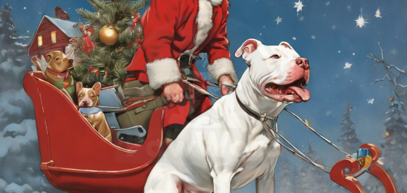 The Pitbull Who Became Santa Paws: A Tail of Generosity and Love: A Loki PawWord Story