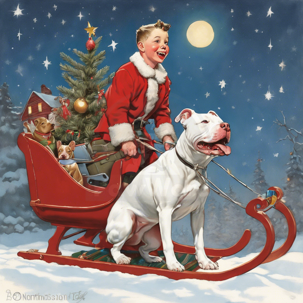 The Pitbull Who Became Santa Paws: A Tail of Generosity and Love: A Loki PawWord Story